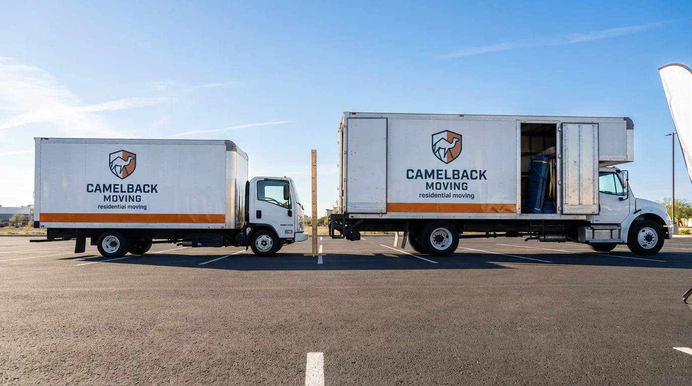 Moving truck size capacity guide in Katonah